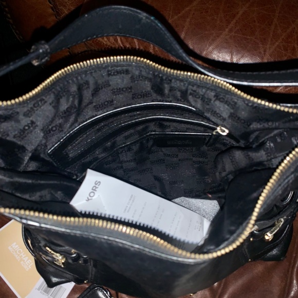 Michael Kors purse & wallet black leather - Picture 4 of 7